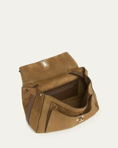 Tom Ford Smooth Suede Shoulder Bag | Thumbnail 4 Tom Ford Smooth Suede Shoulder Bag | Thumbnail 4