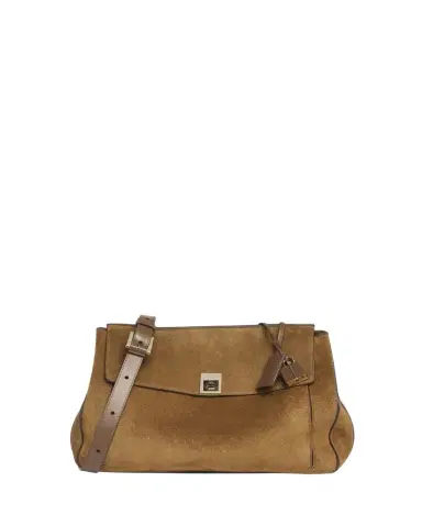 Tom Ford Smooth Suede Shoulder Bag | Thumbnail 1 Tom Ford Smooth Suede Shoulder Bag | Thumbnail 1