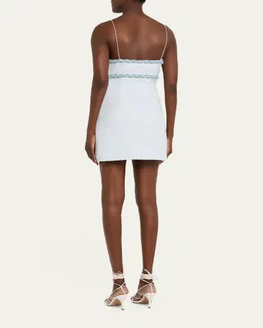 LoveShackFancy Novara Tweed Mini Dress | Thumbnail 3 LoveShackFancy Novara Tweed Mini Dress | Thumbnail 3