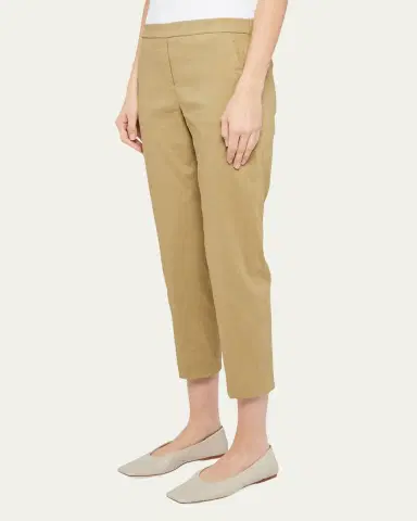 Theory Treeca Good Linen Cropped Pull-On Ankle Pants | Thumbnail 12 Theory Treeca Good Linen Cropped Pull-On Ankle Pants | Thumbnail 12