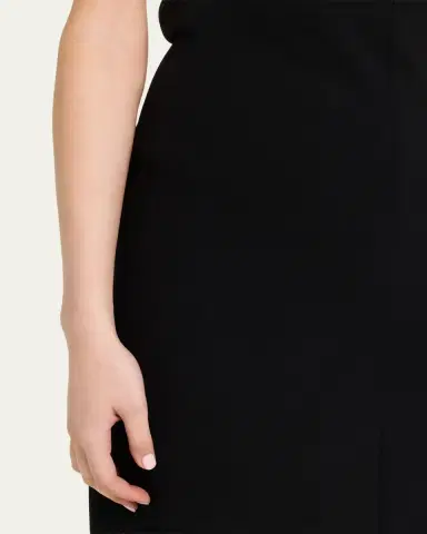Proenza Schouler Damea Cap-Sleeve Matte Crepe Maxi Dress | Thumbnail 5