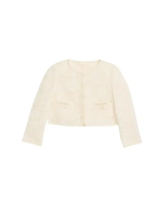 Junetta Floral Lace Cropped Jacket