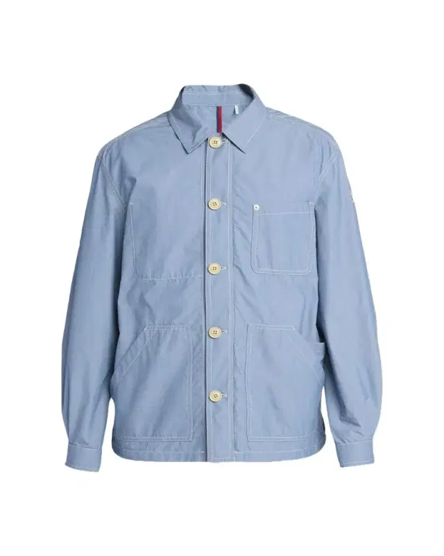 Moncler Men's Elorn Chambray Shirt Jacket
