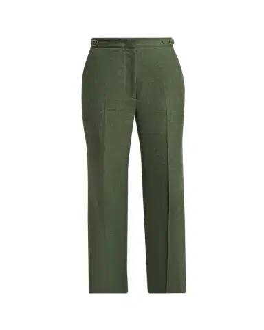 Gabriela Hearst Vesta Linen-Wool Straight-Leg Pants | Thumbnail 1