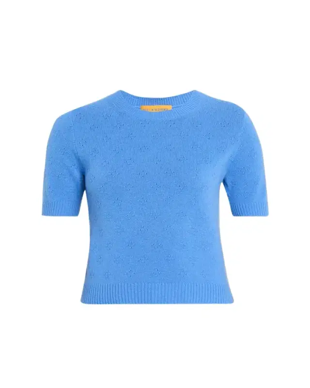 Guest in Residence Compass Cashmere Sweater Tee