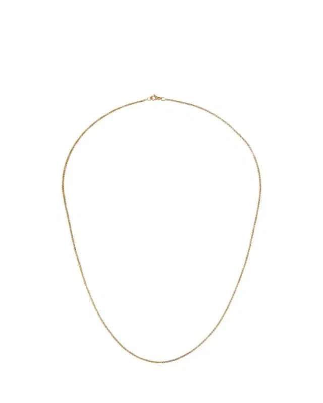 David Yurman Men's Box Chain Necklace in 18K Gold, 1.7mm, 24"L