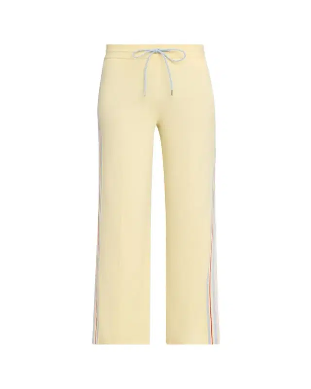 Cotton-Cashmere Track Pants