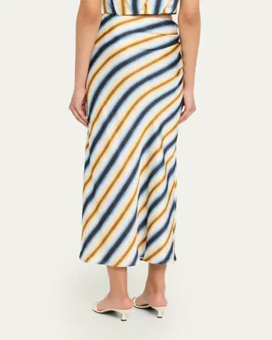 A.L.C. Jean Stripe Column Skirt | Thumbnail 3 A.L.C. Jean Stripe Column Skirt | Thumbnail 3