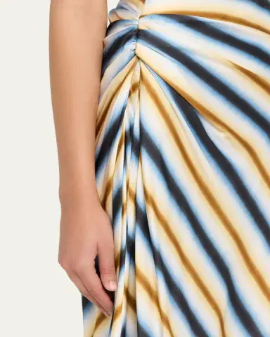 A.L.C. Jean Stripe Column Skirt | Thumbnail 5 A.L.C. Jean Stripe Column Skirt | Thumbnail 5