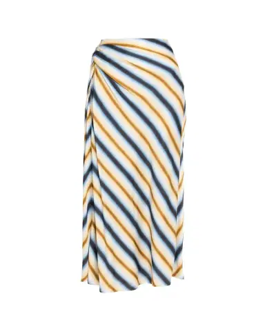A.L.C. Jean Stripe Column Skirt | Thumbnail 1 A.L.C. Jean Stripe Column Skirt | Thumbnail 1