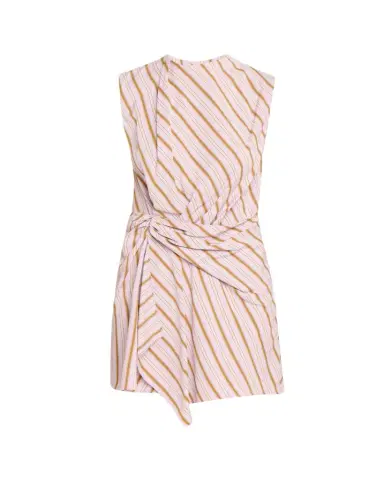 A.L.C. Dion Stripe Draped Mini Dress | Thumbnail 1 A.L.C. Dion Stripe Draped Mini Dress | Thumbnail 1
