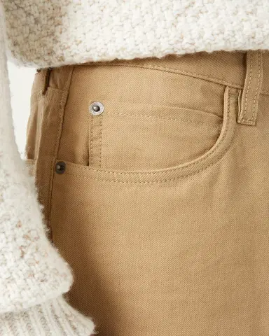 Loro Piana Men's Quarona Linen and Cotton Straight-Leg Jeans | Thumbnail 5