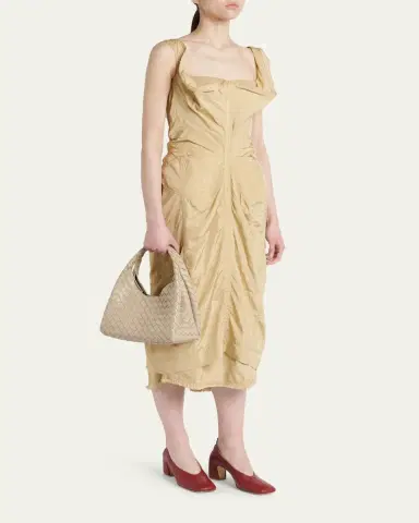 Bottega Veneta Campana Small Leather Shoulder Bag | Thumbnail 9 Bottega Veneta Campana Small Leather Shoulder Bag | Thumbnail 9
