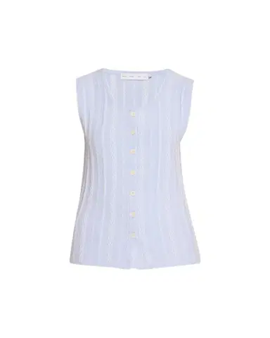 Proenza Schouler White Label Alyna Textured Knit Vest | Thumbnail 1 Proenza Schouler White Label Alyna Textured Knit Vest | Thumbnail 1
