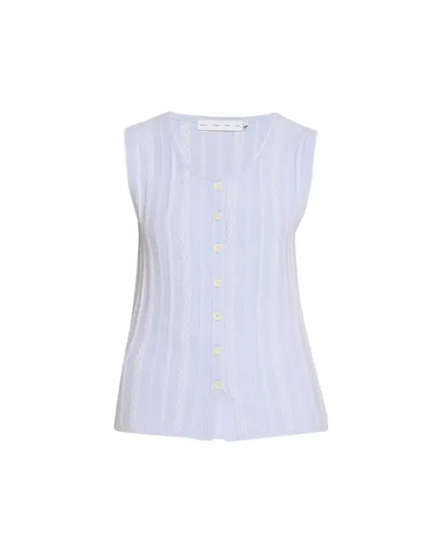 Proenza Schouler White Label Alyna Textured Knit Vest