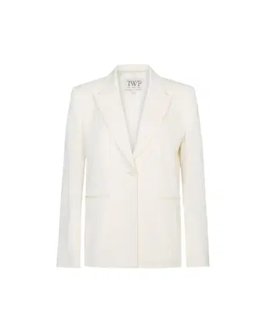 TWP Her Fit Blazer in Coated Viscose Linen | Thumbnail 1 TWP Her Fit Blazer in Coated Viscose Linen | Thumbnail 1