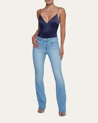 L'Agence Ruth High-Rise Straight Jeans | Thumbnail 2