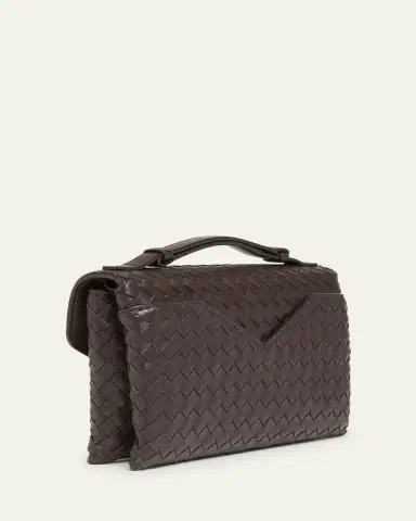 Bottega Veneta Knot Lock Leather Top-Handle Bag | Thumbnail 3 Bottega Veneta Knot Lock Leather Top-Handle Bag | Thumbnail 3
