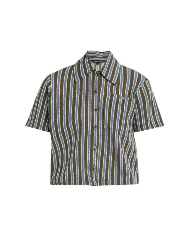 Kyan Striped Cotton Cardigan
