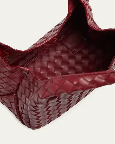 Bottega Veneta Campana Small Leather Shoulder Bag | Thumbnail 8