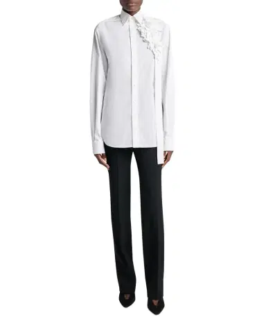 Balenciaga Low-Rise Slim-Leg Tailored Pants | Thumbnail 1 Balenciaga Low-Rise Slim-Leg Tailored Pants | Thumbnail 1