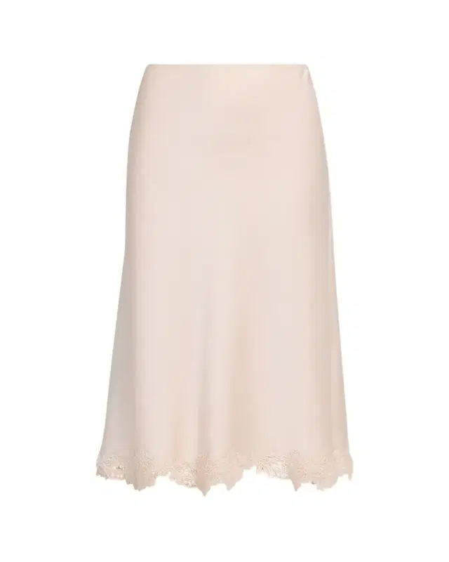 Kobi Halperin Brooks Lace-Trim Midi Skirt