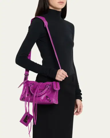 Balenciaga Le City Mini Leather Top-Handle Bag | Thumbnail 8 Balenciaga Le City Mini Leather Top-Handle Bag | Thumbnail 8