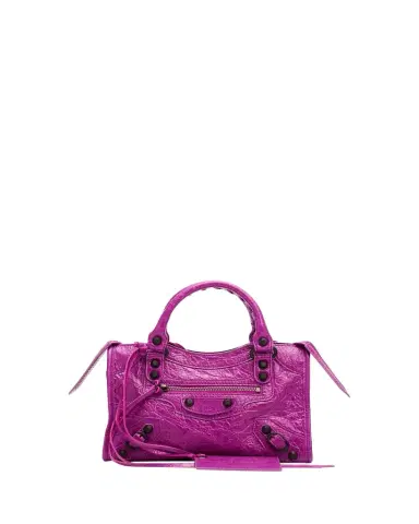 Balenciaga Le City Mini Leather Top-Handle Bag | Thumbnail 1 Balenciaga Le City Mini Leather Top-Handle Bag | Thumbnail 1