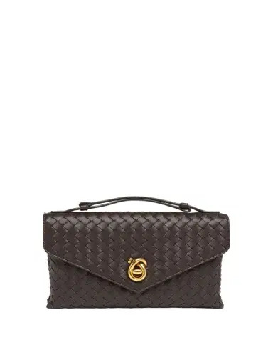 Bottega Veneta Knot Lock Leather Top-Handle Bag | Thumbnail 1 Bottega Veneta Knot Lock Leather Top-Handle Bag | Thumbnail 1