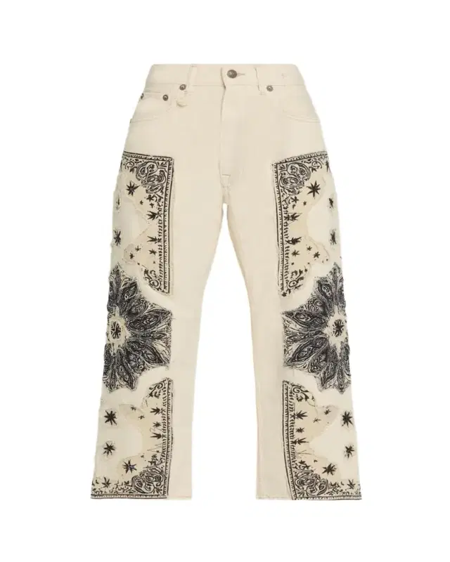 X-Boyfriend Patchwork Jeans
