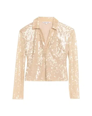 Veronica Beard Meryl Sequined Long-Sleeve Top | Thumbnail 1