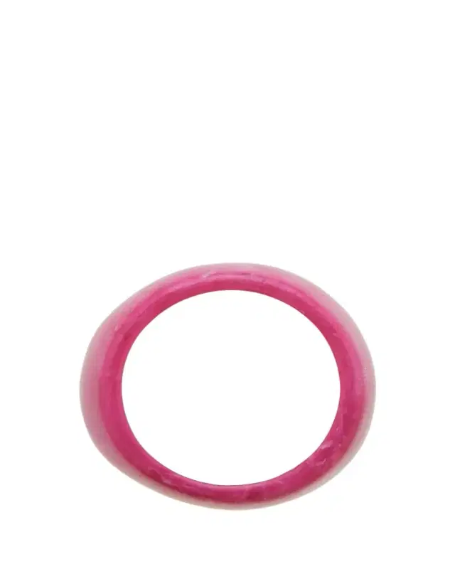 Ben-Amun Bright Pink Resin Bangle