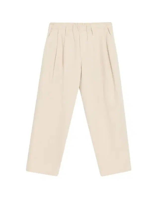 Brunello Cucinelli Pleated Twill Wide-Leg Pull-On Pants