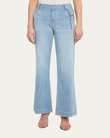Kobi Halperin Keren Flare-Leg Denim Pants | Thumbnail 4 Kobi Halperin Keren Flare-Leg Denim Pants | Thumbnail 4
