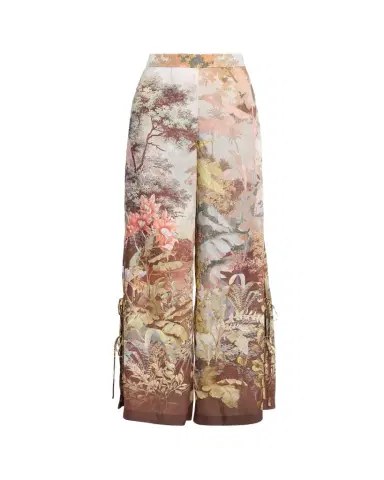 Kobi Halperin Helena Wide-Leg Botanical-Print Pants | Thumbnail 1 Kobi Halperin Helena Wide-Leg Botanical-Print Pants | Thumbnail 1