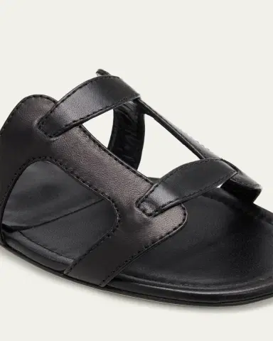 Manolo Blahnik Grellanu Leather Flat Slide Sandals | Thumbnail 3 Manolo Blahnik Grellanu Leather Flat Slide Sandals | Thumbnail 3