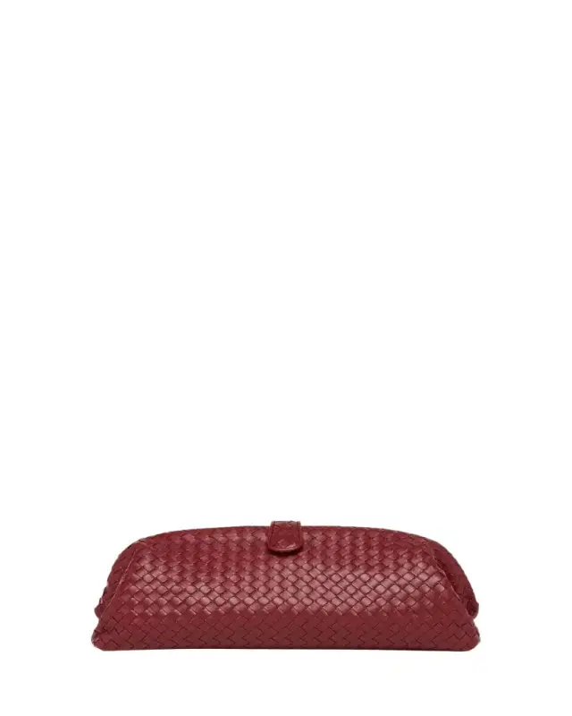 Bottega Veneta Lauren 1979 Leather Clutch Bag