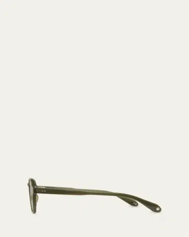Garrett Leight Men's Temescal Acetate Square Sunglasses | Thumbnail 3 Garrett Leight Men's Temescal Acetate Square Sunglasses | Thumbnail 3