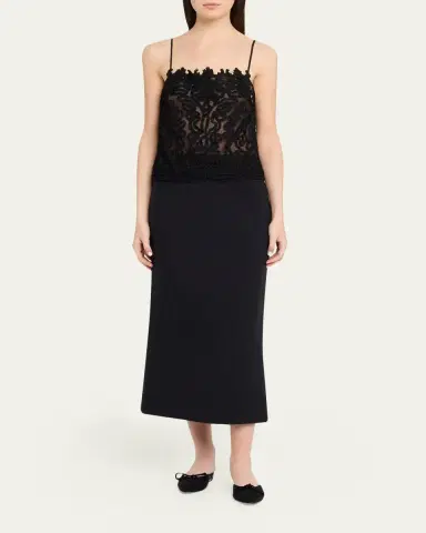 Kobi Halperin Giselle Square-Neck Ribbon Blouse | Thumbnail 6
