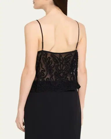Kobi Halperin Giselle Square-Neck Ribbon Blouse | Thumbnail 7