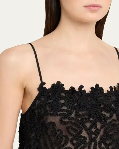 Kobi Halperin Giselle Square-Neck Ribbon Blouse | Thumbnail 9