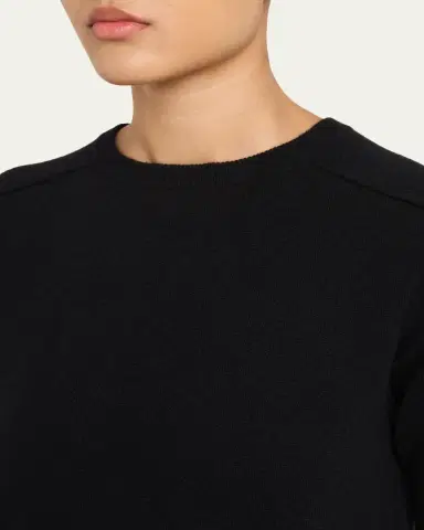 Lisa Yang Kenza Cashmere Elbow-Sleeve Sweater | Thumbnail 5 Lisa Yang Kenza Cashmere Elbow-Sleeve Sweater | Thumbnail 5