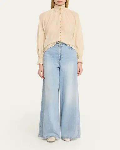 Zimmermann Indra Relaxed Flare Jeans | Thumbnail 2 Zimmermann Indra Relaxed Flare Jeans | Thumbnail 2
