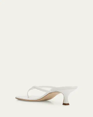 Manolo Blahnik 50mm Paterno Leather Thong Sandals | Thumbnail 2 Manolo Blahnik 50mm Paterno Leather Thong Sandals | Thumbnail 2