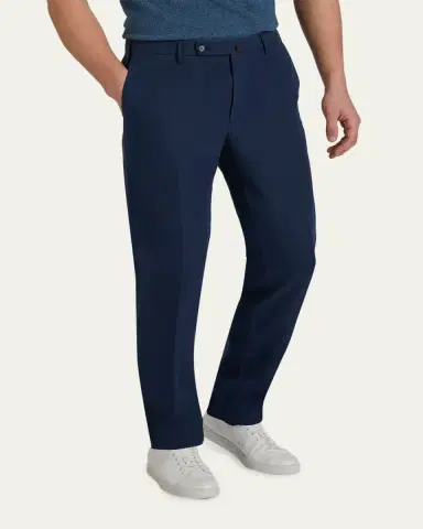 Incotex Men's Slim-Fit Chinolino Trousers | Thumbnail 3