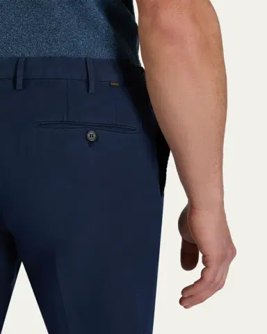 Incotex Men's Slim-Fit Chinolino Trousers | Thumbnail 4