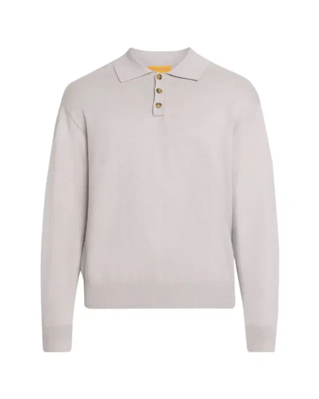 Men's Cotton-Cashmere Allday Polo Sweater