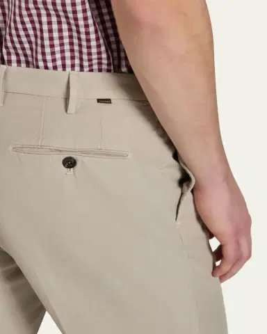 Incotex Men's Slim-Fit Chinolino Trousers | Thumbnail 4