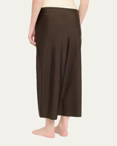 SIMKHAI Eiana Shell Midi Skirt | Thumbnail 3