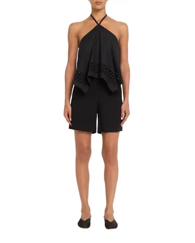 A.L.C. Louis Linen-Blend Shorts